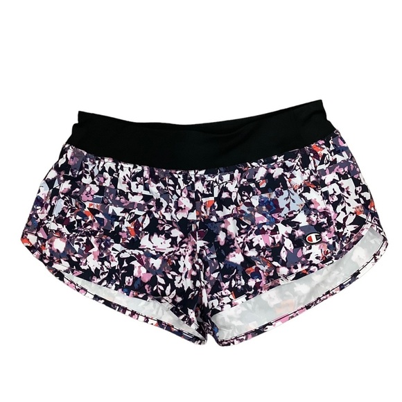 Women's Champion Medium 8 - 10 Shorts Sport Pattern Activewear Athletic Actively - Picture 2 of 12